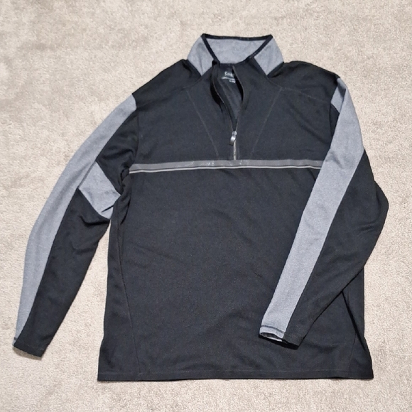 Calvin Klein Black and Gray Pullover - Picture 1 of 7